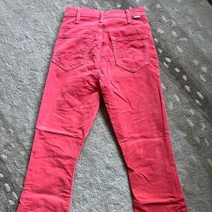 Mother Corduroy Pants 
Style: The Hustler Ankle Fray
